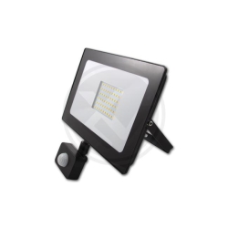 Naświetlacz LED SMD Vega  50W 4500K Czarny PIR.-15210