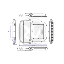 Projektor LED PX-150W 5000K-15381