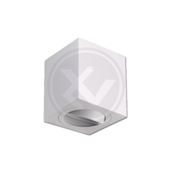 Oprawa natynkowa GU10 kwadrat 80x80x90 ruch. biała-15883