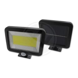 Naświetlacz LED solarny IP54 COB PIR.-17027