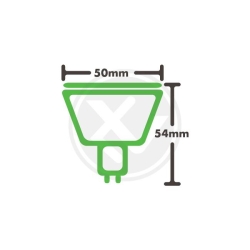 Żarówka LED GU10 Vita  3W 4000K SMD 2835 230V -18205