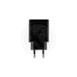 Zasilacz wtyczkowy 5V/3A 1x USB DC czarny-19306