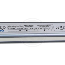 Zasilacz LED Ultra Slim IP67 12V  36W  3A-20166
