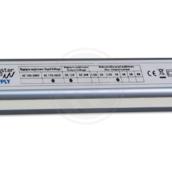 Zasilacz LED Ultra Slim IP67 12V  36W  3A-20166