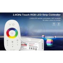 Sterownik LED RGB RF 12/24V + Pilot FUT025-20338