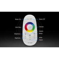 Sterownik LED RGB RF 12/24V + Pilot FUT025-20340