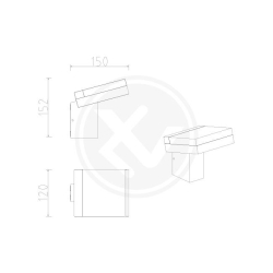 Oprawa architektoniczna Lango LED 7,5W.-21114