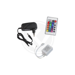 Zestaw Taśma LED RGB 5050 Blister 5m 150led IP20.-21774