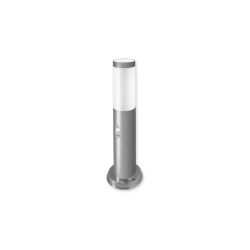 Lampa ogrodowa LED E27 Manila czujnik 45cm srebrn.-22388