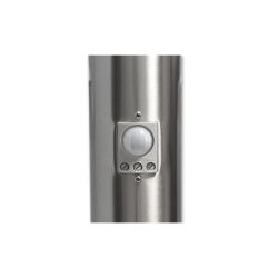 Lampa ogrodowa LED E27 Manila czujnik 45cm srebrn.-22389
