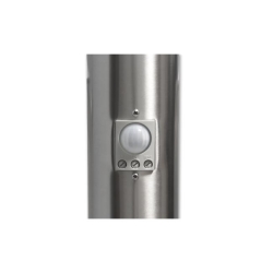 Lampa ogrodowa LED E27 Manila czujnik 65cm srebrna-22403