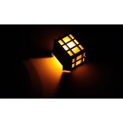 Lampa LED solarna kinkiet płomień-22658