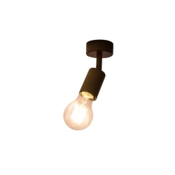 Kinkiet E27 LED Eos ruchomy x1 czarny.-23148