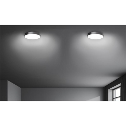 Plafon LED 3CCT 32W 30cm czarny-23687