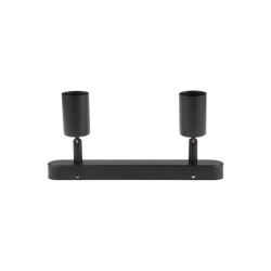 Kinkiet E27 LED Eos ruchomy x2 czarny.-23871