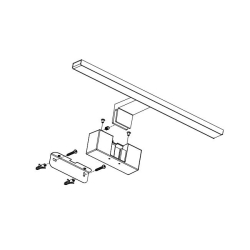 Kinkiet LED IP44 Besta 50cm 12W 4000K-25650