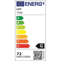 Plafon Led Nevada 72W 500mm RGBW CCT Głośnik Pilot-26038