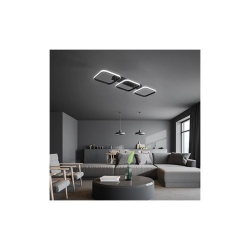 Żyrandol LED Nebula Canis 90x26x8,5cm 33W czarny.-26069