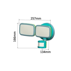Naświetlacz LED SMD Cori 20W 4000K Czarny +czujni.-26129