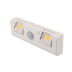 Lampa podszafkowa LED 2x COB PIR 4000K-26191