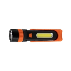 Latarka LED 3W COB + 3W LED 3xAAA-26529