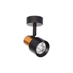 Kinkiet GU10 LED Katia ruchomy 60mm x1 czarny.-26622