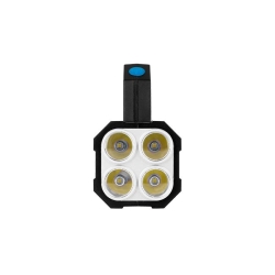 Latarka LED 2W LED + 3W COB akumulator-26816