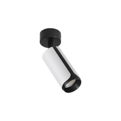 Kinkiet GU10 LED Sento ruchomy x1 biały+czarny.-26929