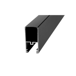 Profil do szynoprzewodu Luxo 48V natynk 1m czarny-27397