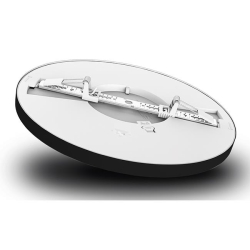 Panel LED 2-in-1 18W czarny 4000K-27574