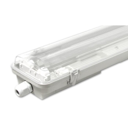 Oprawa LED 120cm 2x36W Clear z tubami LED 4000K-27638