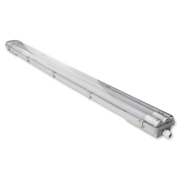 Oprawa LED 120cm 2x36W Clear z tubami LED 4000K-27643