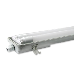 Oprawa LED 120cm 2x36W Clear z tubami LED 4000K-27644