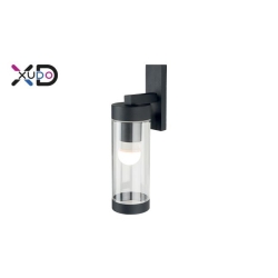 Kinkiet E27 LED IP44 Clear czarny-27945