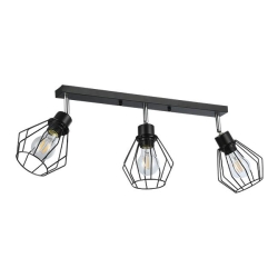 Kinkiet E27 LED Otto ruchomy x3 czarny-27982