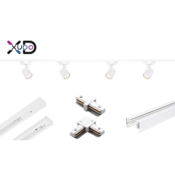 Tracklight 1-faza GU10 biały x4 1,5m-28461
