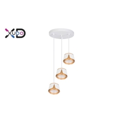 Oprawa wisząca x3 GX53 biała+złota okrąg-28490
