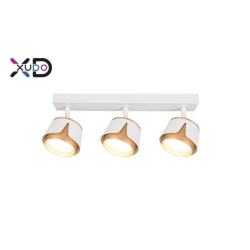 Kinkiet GX53 LED x3 biały+złoty-28501