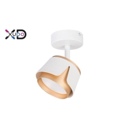 Kinkiet GX53 LED x1 biały+złoty-28508