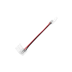 Złączka do taśmy LED 10mm zatrzaskowa z kablem x2-28608