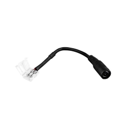 Złączka do taśmy LED 10mm zatrzaskowa z kablem DC-28610