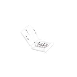 Złączka do taśmy LED 12mm zatrzask. RGBW dwustron-28628