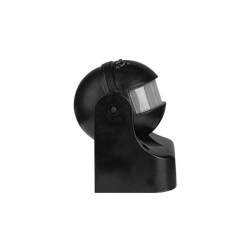 Czujnik ruchu PIR 180' czarny IP44-28639