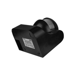 Czujnik ruchu PIR 180' czarny IP44-28640