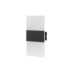 Kinkiet ścienny LED Plaxio 5W 4000K czarny.-28650