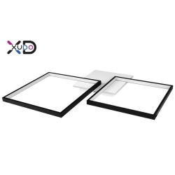 Żyrandol LED 45W 69x52cm czarny CCT pilot-28660
