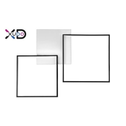 Żyrandol LED 57W 79x58cm czarny CCT pilot-28665
