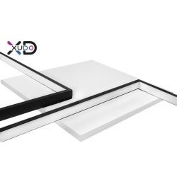 Żyrandol LED 57W 79x58cm czarny CCT pilot-28666