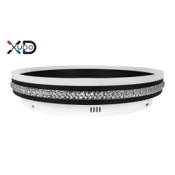 Żyrandol LED 48W 50cm 4000K czarny-28669