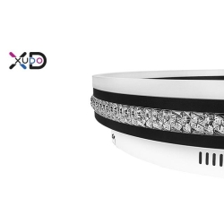 Żyrandol LED 48W 50cm 4000K czarny-28671